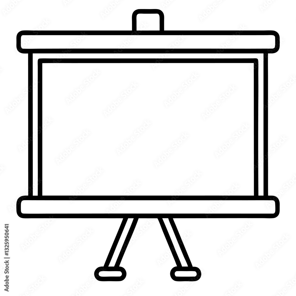 tv screen isolated on white presentation board with blank screen tv screen isolated on white presentation board with blank screen