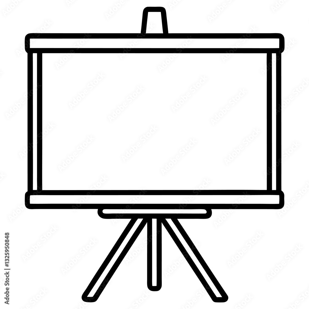tv screen isolated on white presentation board with blank screen tv screen isolated on white presentation board with blank screen
