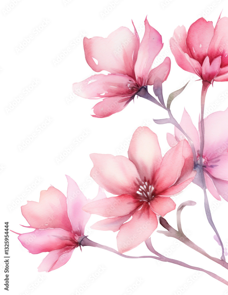 Fototapeta premium PNG Blossom flower petal plant.