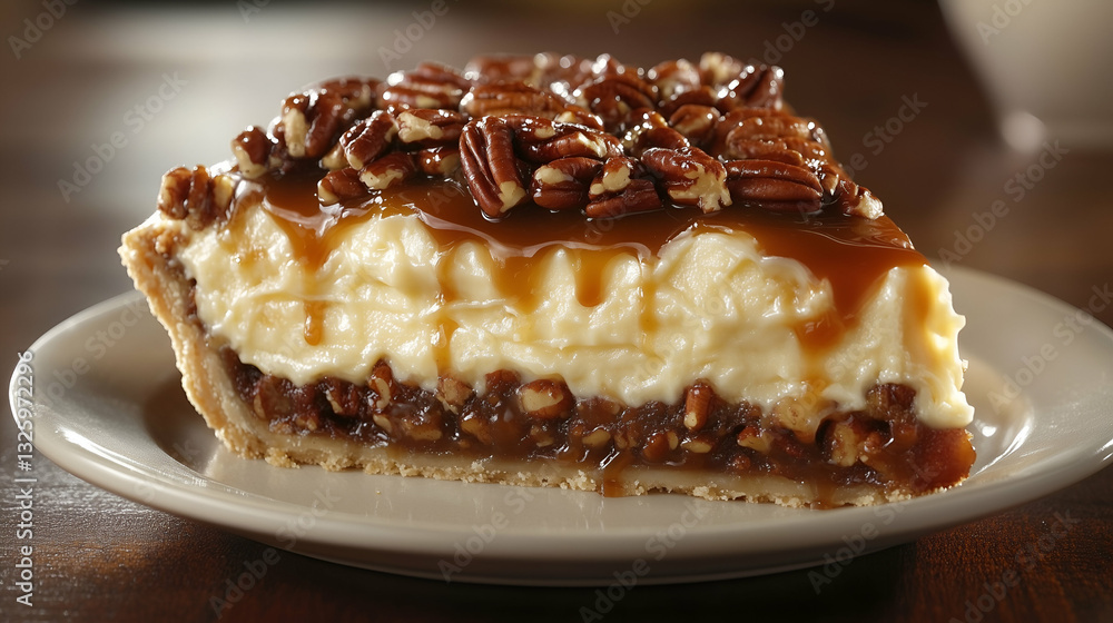 Pecan Caramel Cream Pie