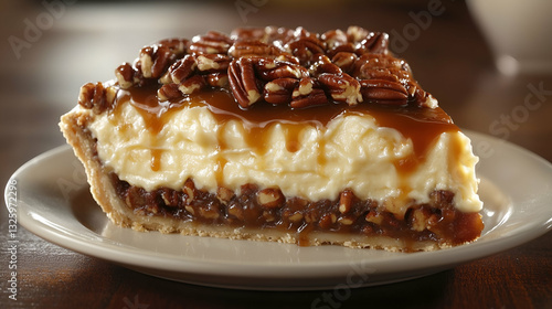 Pecan Caramel Cream Pie