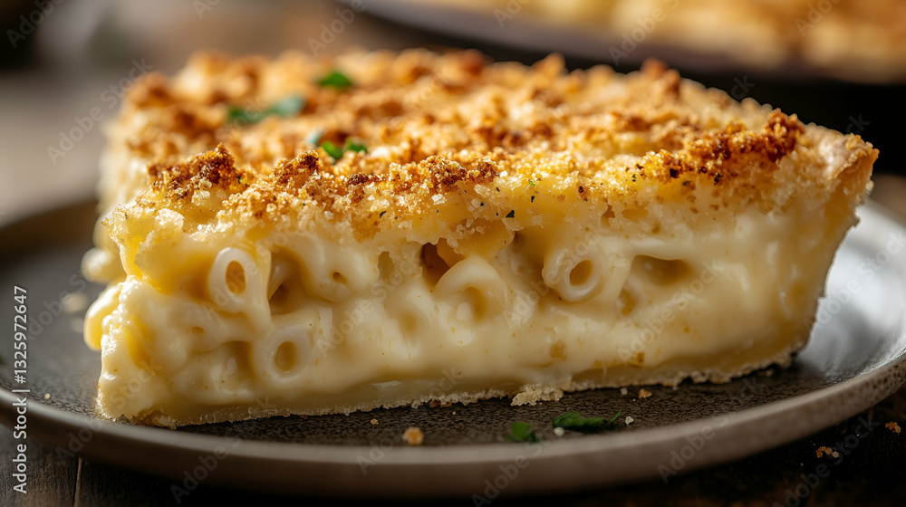 Mac and Cheese Pie