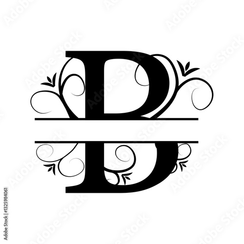 B Letter Monogram