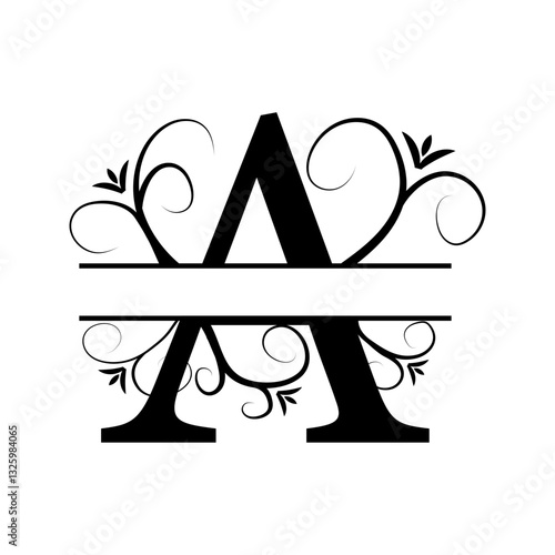 A Letter Monogram