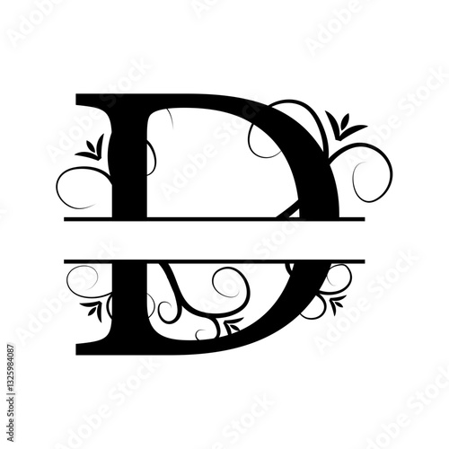 D Letter Monogram