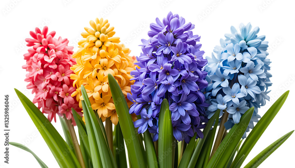 Fototapeta premium assorted oil bottles with herbs and spices isolated on png