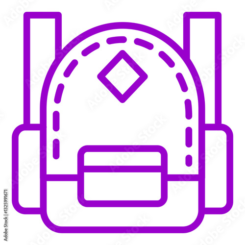 Vector Design Bagpack Icon Style