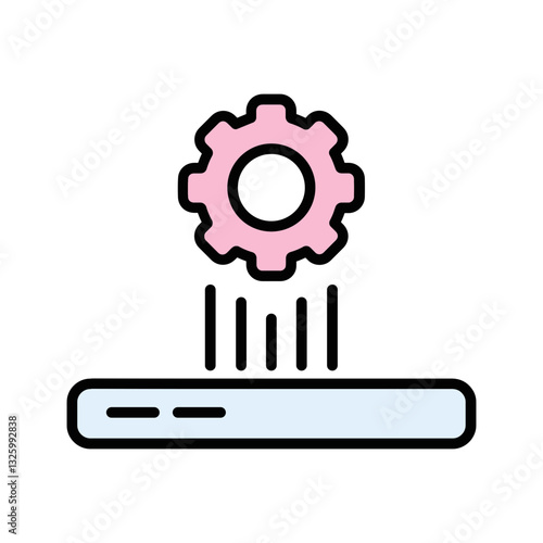 Platform as a Service Vector Icon