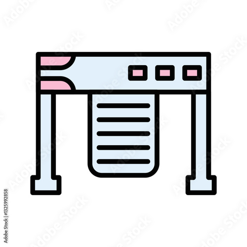 Plotter Vector Icon
