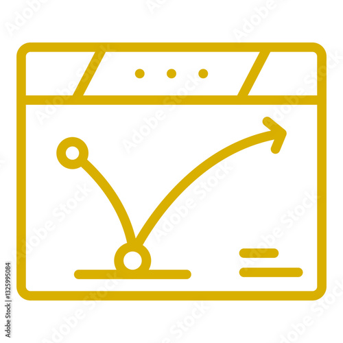 Vector Design Bounce Rate Icon Style photo