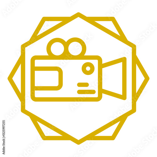 Vector Design Video Camera Icon Style
