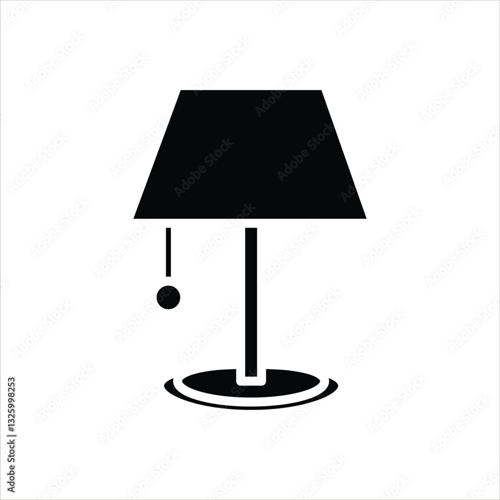 Icon Table Lamp With Warm Light Icon Table Lamp With Warm Light