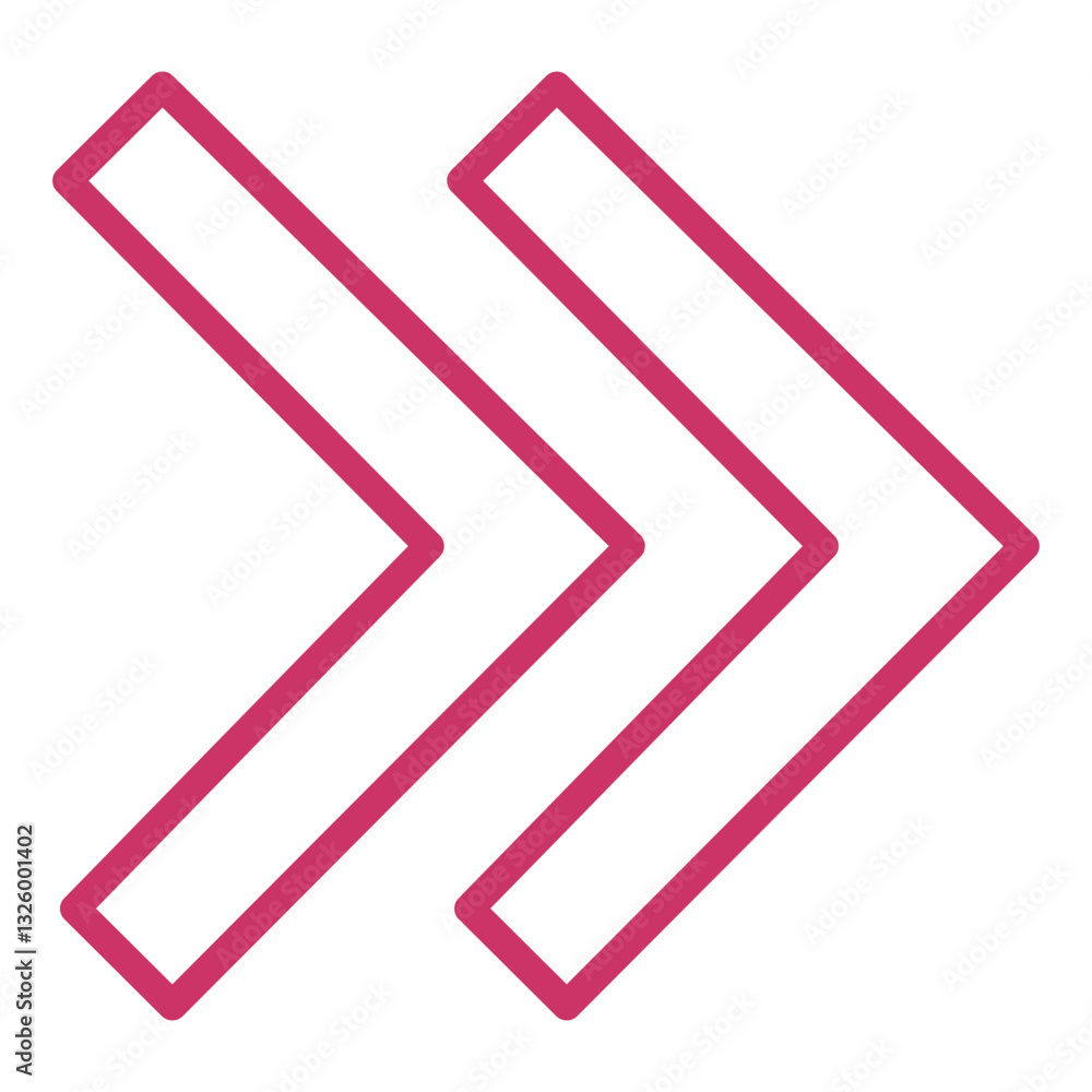 Vector Design Right Chevron Icon Style Vector Design Right Chevron Icon Style
