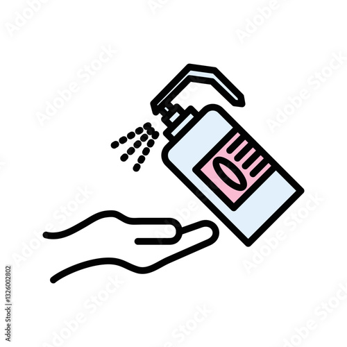 Antiseptic wipes Vector Icon