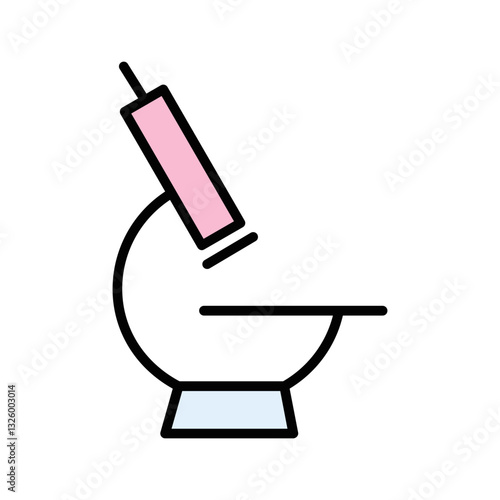 Microscope Slide Vector Icon