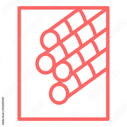 Rebar Vector Design Icon Style