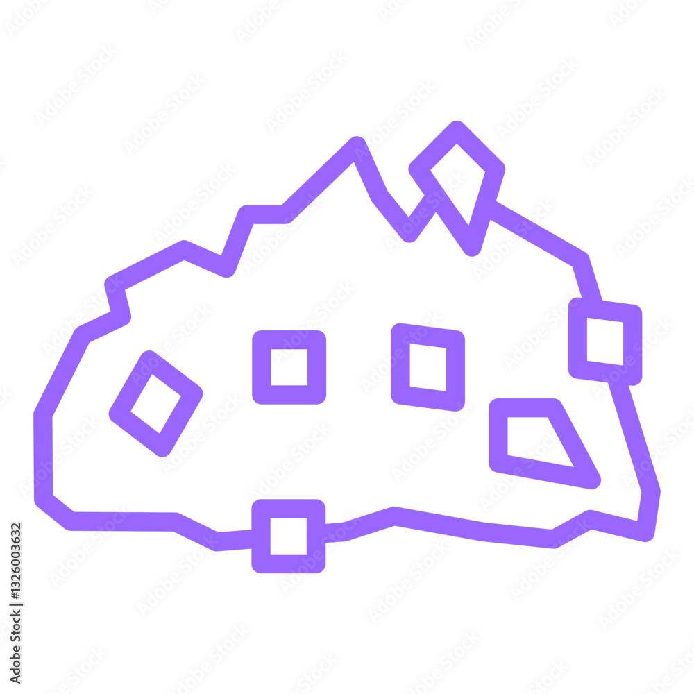 Gravel Vector Design Icon Style Gravel Vector Design Icon Style