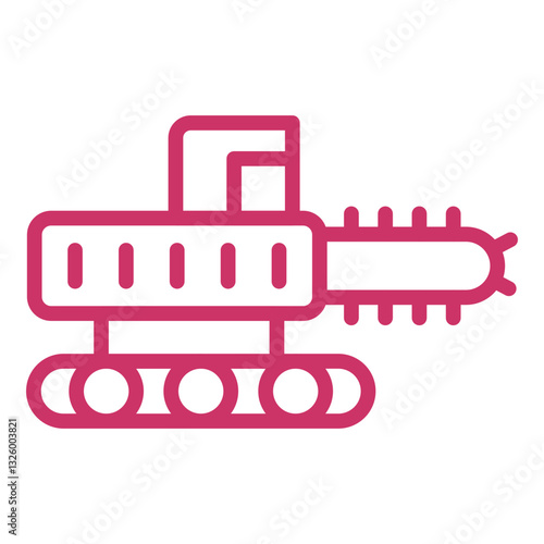 Trencher Vector Design Icon Style