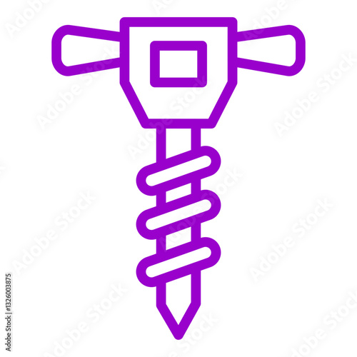 Auger Vector Design Icon Style