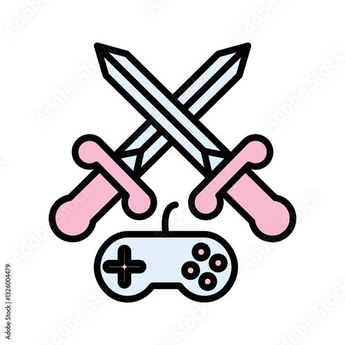 Adventure Game Vector Icon
