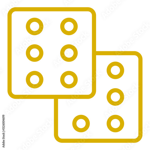 Dice Vector Design Icon Style