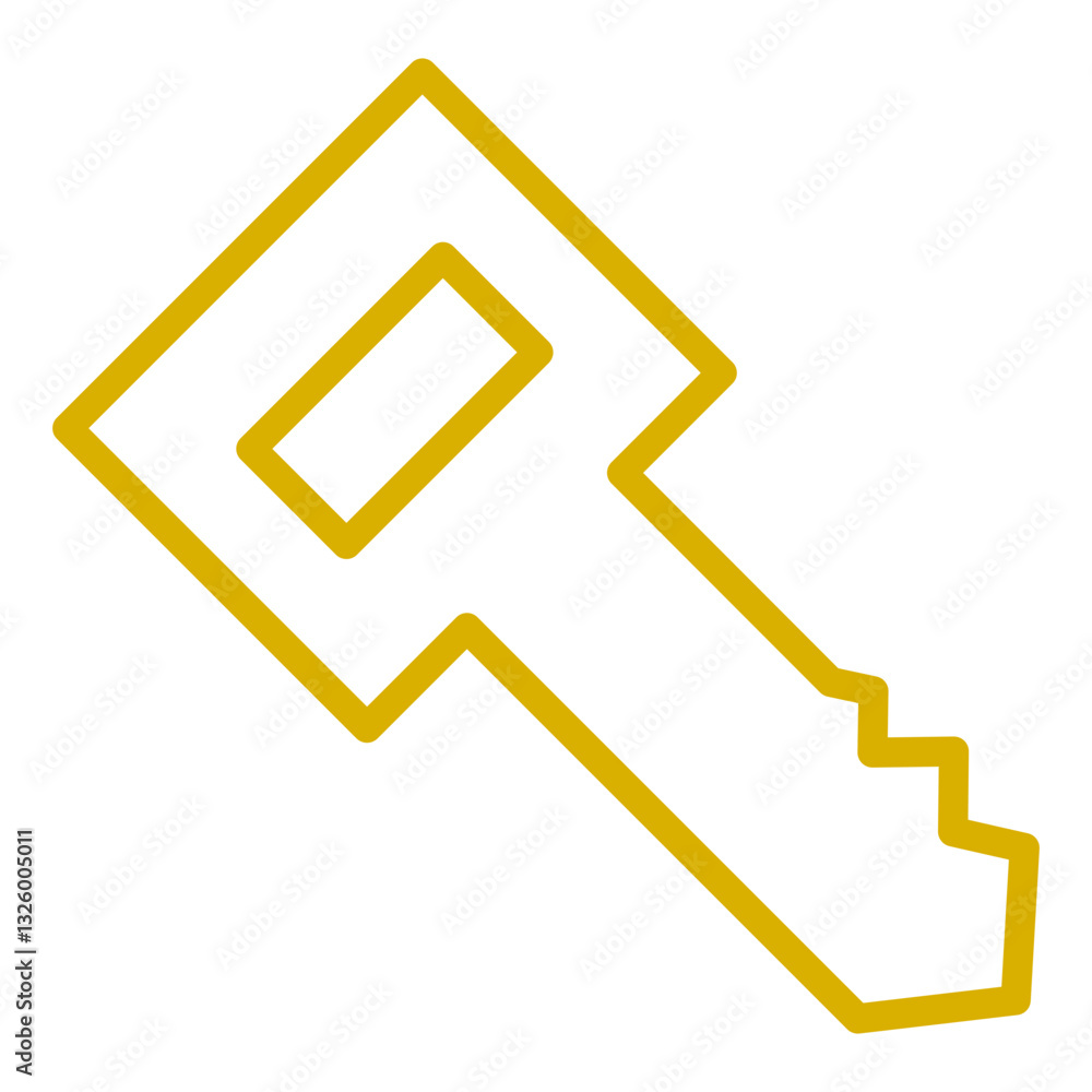 Key Vector Design Icon Style