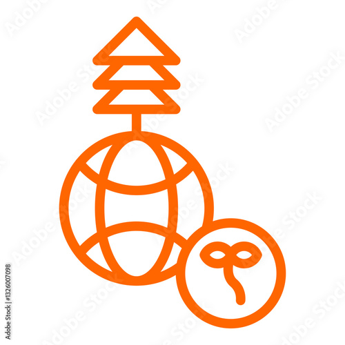 Eco Warrior Vector Design Icon Style