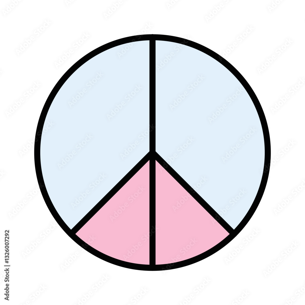 Peace symbol Vector Icon Peace symbol Vector Icon