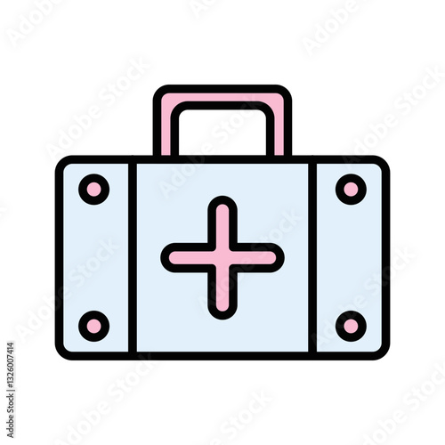 First aid kit Vector Icon