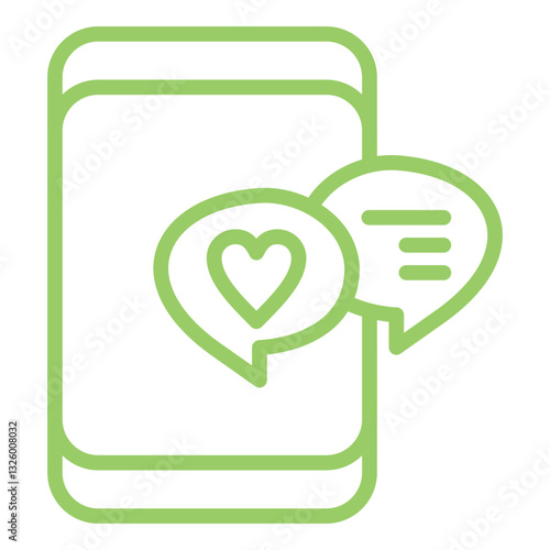 Love Confession Vector Design Icon Style