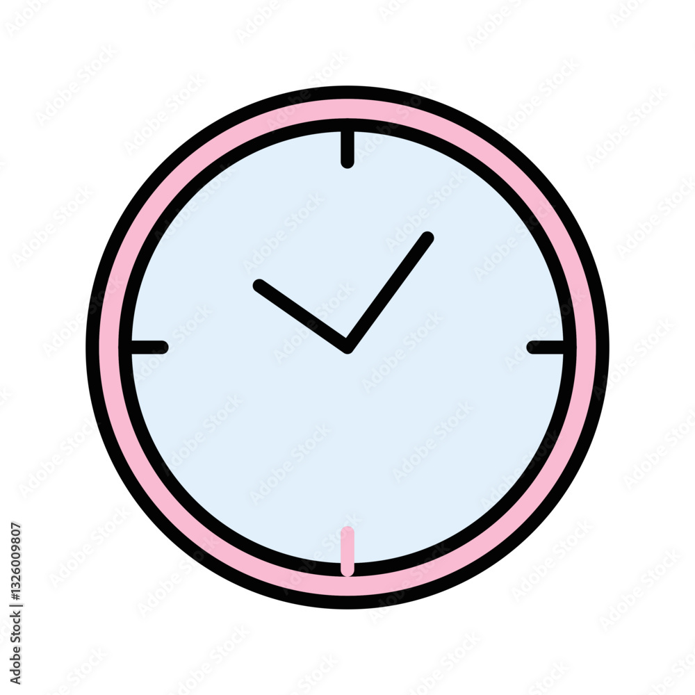 Clock Vector Icon Clock Vector Icon