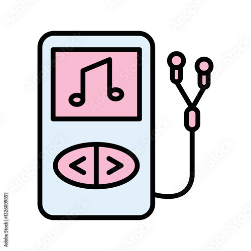 MP3 Player Vector Icon