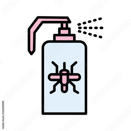 Insect repellent Vector Icon