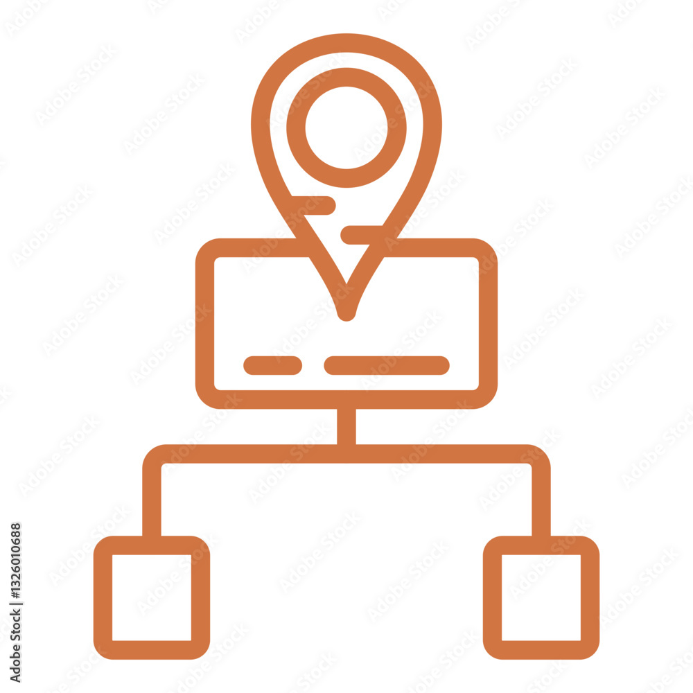 Sitemap Vector Design Icon Style Sitemap Vector Design Icon Style