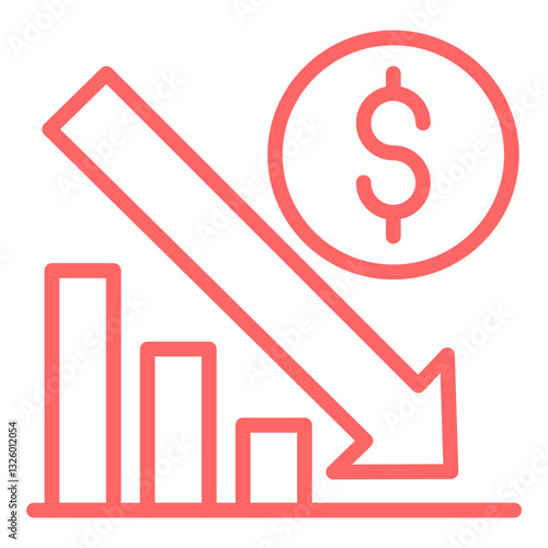 Vector Design Bankrupt Icon Style
