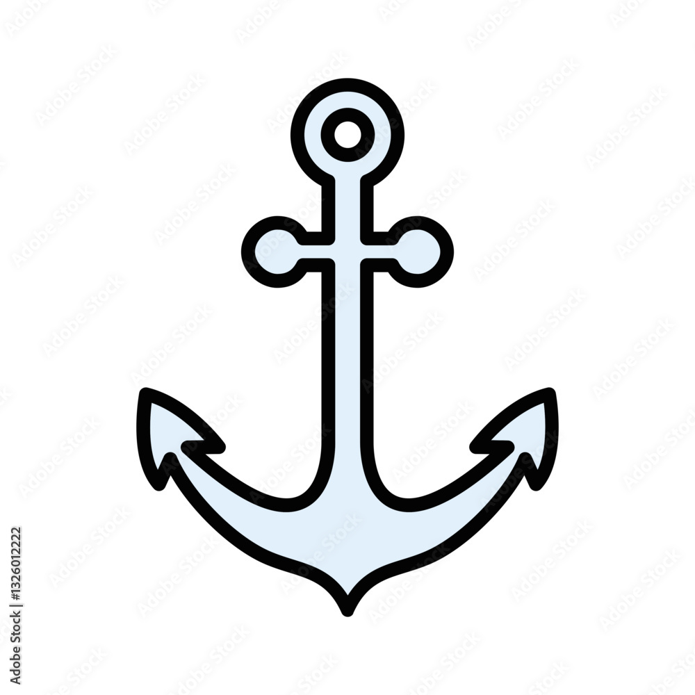 Anchor Vector Icon Anchor Vector Icon