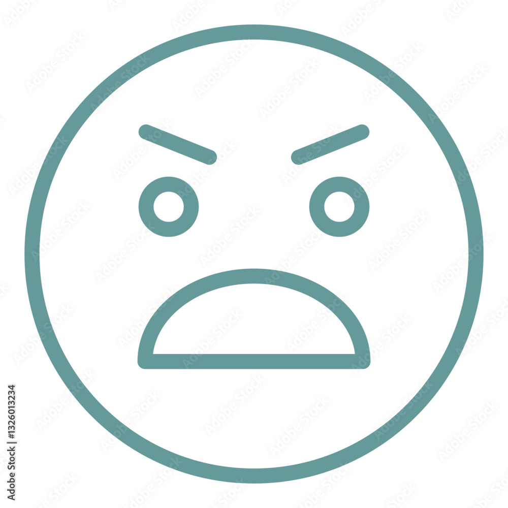 Vector Design Yelling Icon Style Vector Design Yelling Icon Style