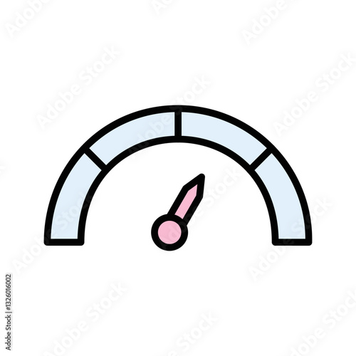 Credit Score Vector Icon