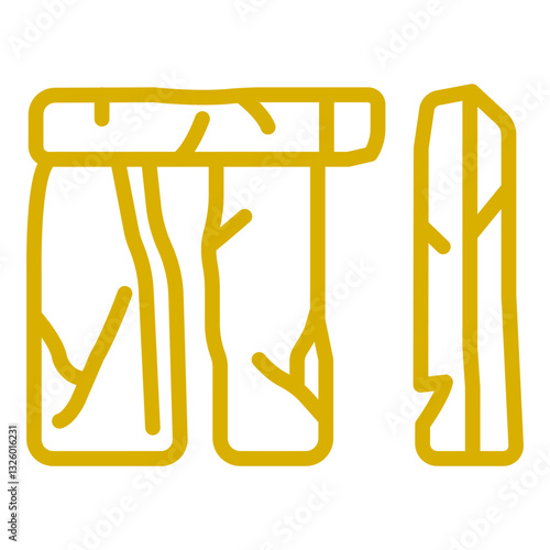 Vector Design Stonehenge Icon Style