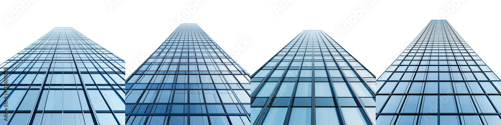 Towering architectural masterpieces reaching skyward in an urban landscape showcasing the geometric patterns and glass facades of modern skyscrapers in a city setting Towering architectural masterpieces reaching skyward in an urban landscape showcasing the geometric patterns and glass facades of modern skyscrapers in a city setting