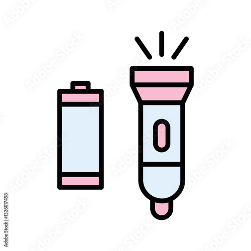 Spare batteries Vector Icon
