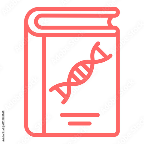 Vector Design Literary Science Icon Style