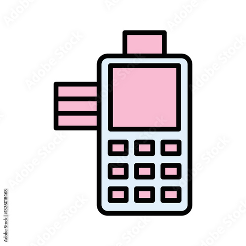 Magnetic Stripe Reader Vector Icon