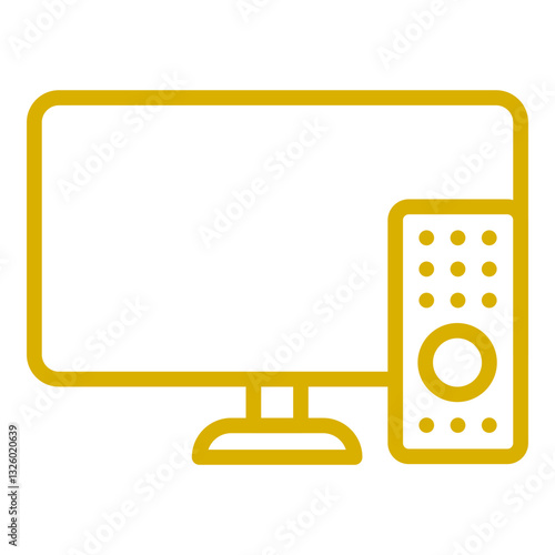 Vector Design Television Icon Style