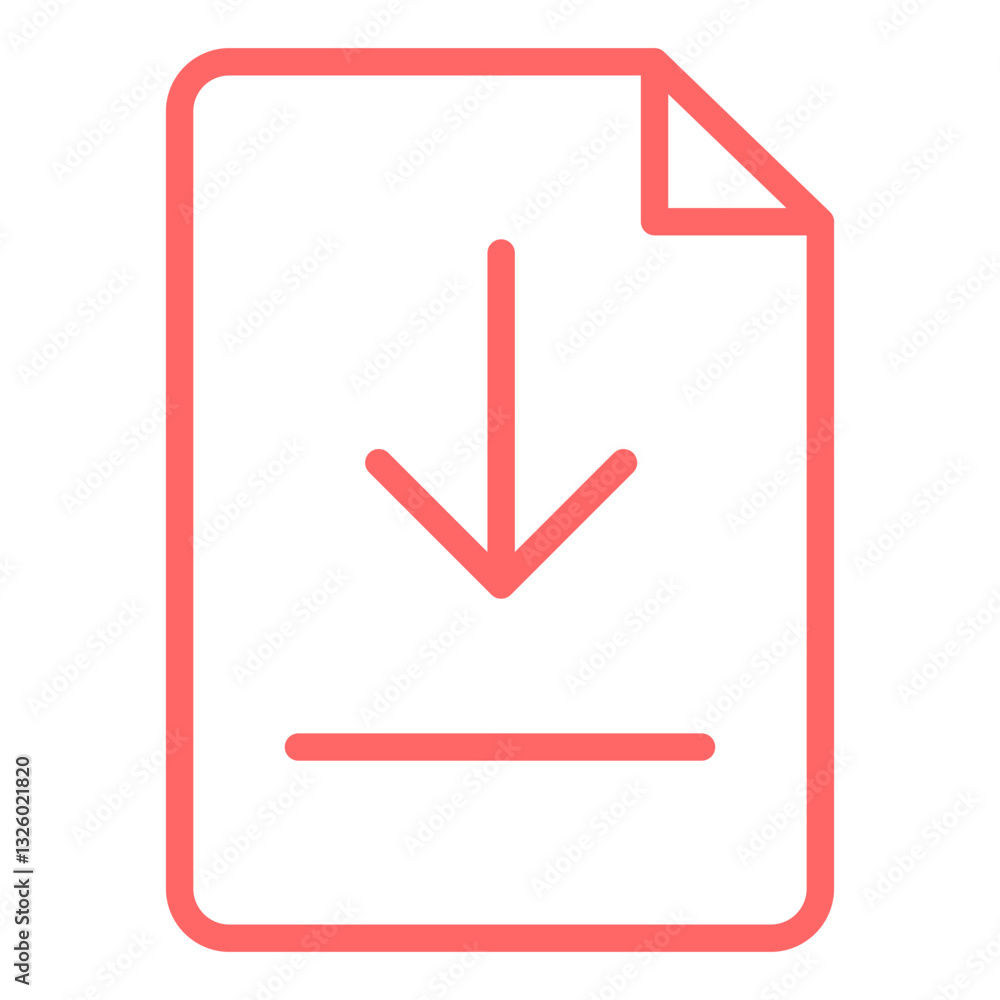 Vector Design Download File Icon Style Vector Design Download File Icon Style