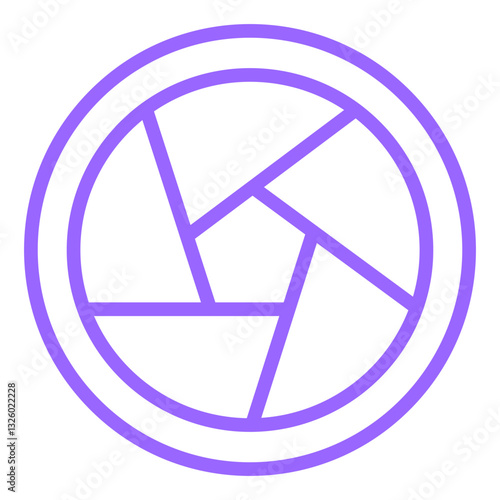 Vector Design Diaphragm Icon Style