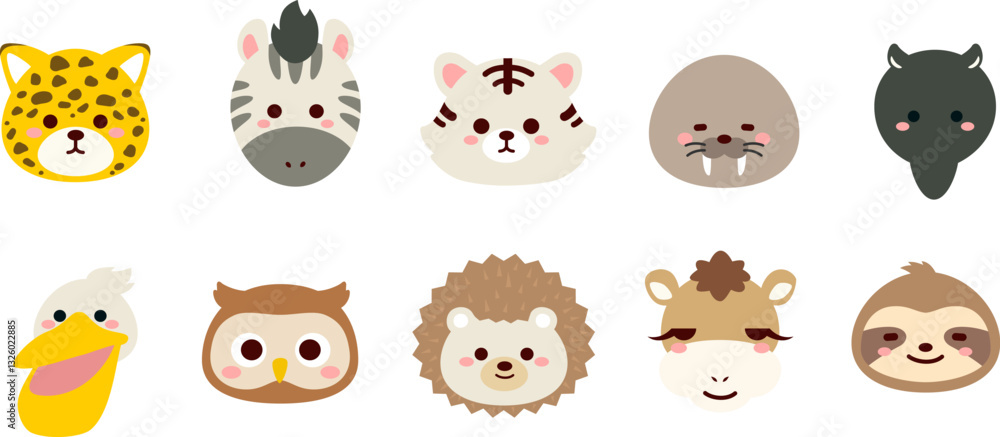 動物 アイコンセット④ 動物 アイコンセット④