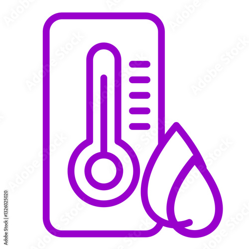 Vector Design Humidity Icon Style