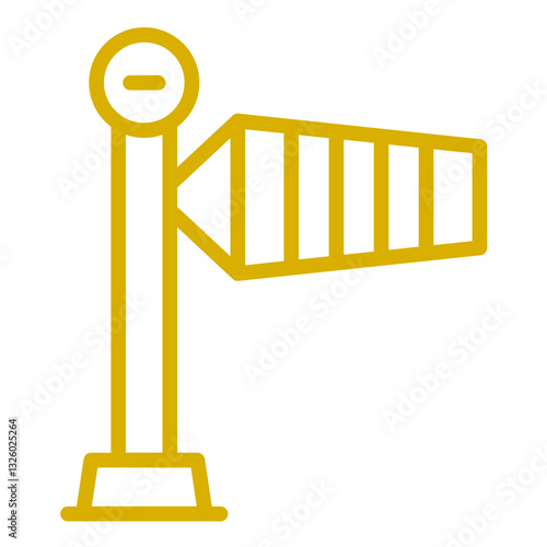 Vector Design Windsock Icon Style