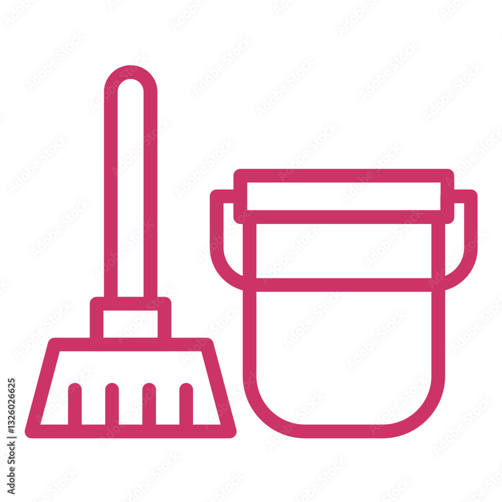 Obraz premium Vector Design Cleaning Icon Style